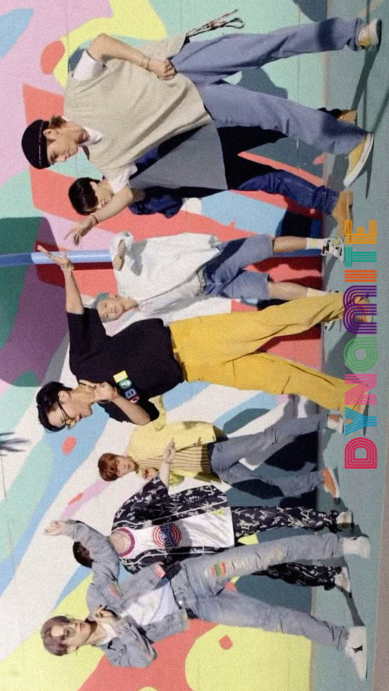 Dynamite - BTS, bangtan sonyeondan, bts v, jhope, jimin, jin, jungkook, rm, suga, HD phone wallpaper