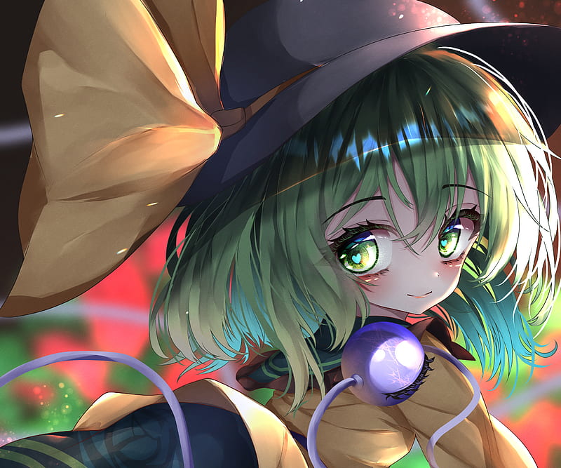 Anime, Touhou, Koishi Komeiji, HD Wallpaper | Peakpx