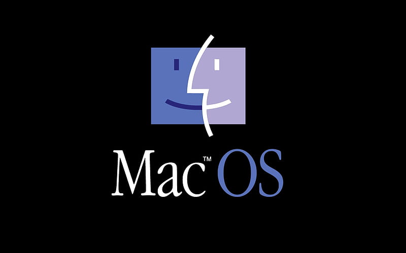 Mac OS, apple, macintosh, , os, black, cool, logo, new, white, HD wallpaper