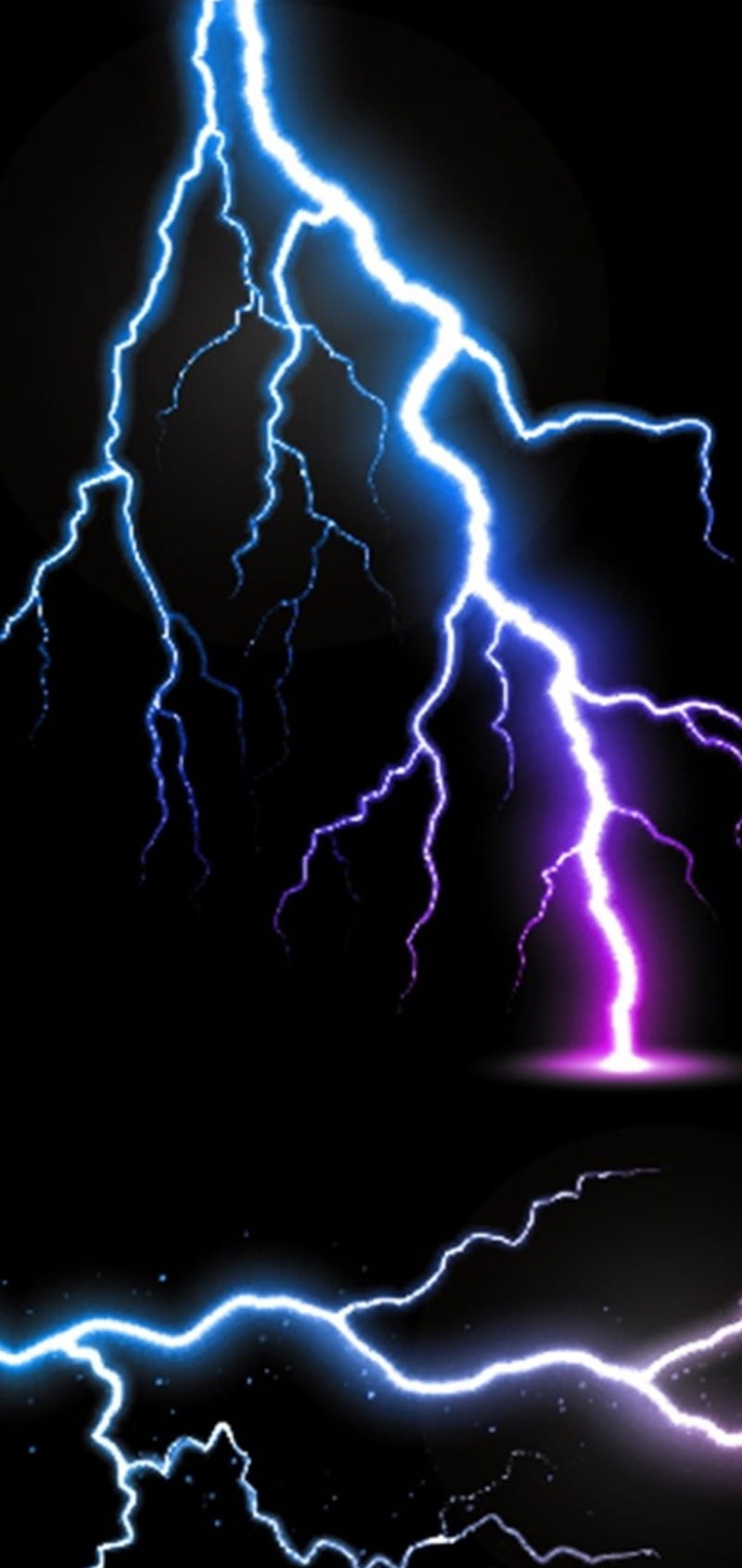 Thunder, lightning, storm, storms, strike, HD phone wallpaper