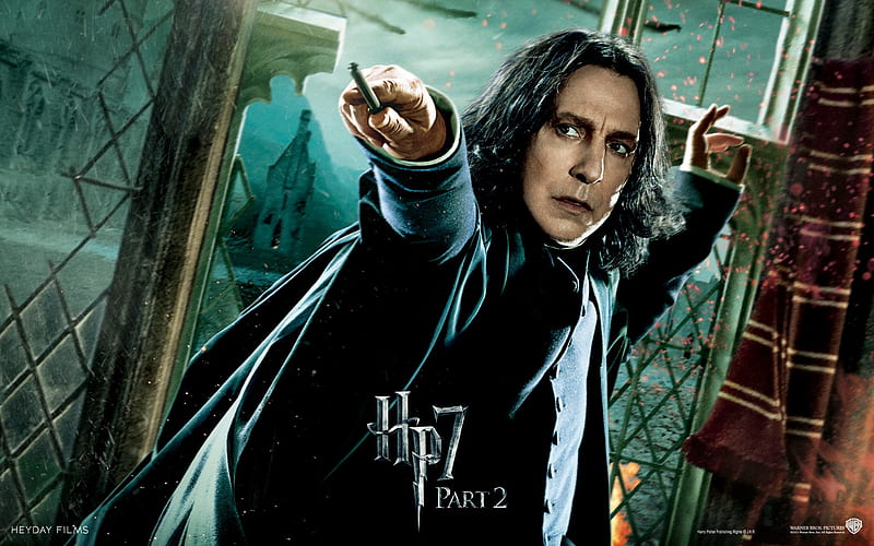 Harry Potter 7 - Professor Snape, HD wallpaper