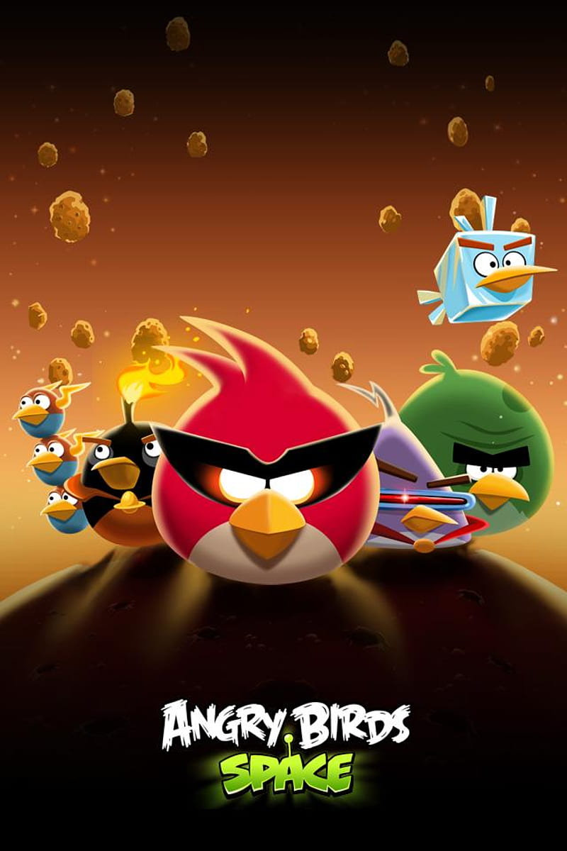 Angry Birds Space, HD phone wallpaper
