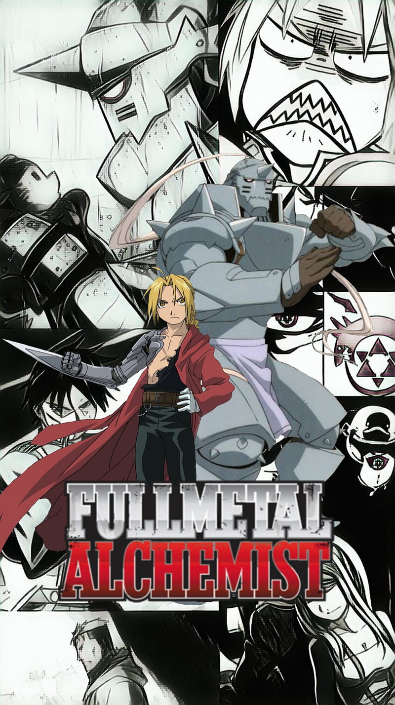 Fullmetal Alchemist Brotherhood Ed& Roy Anime Poster Flag