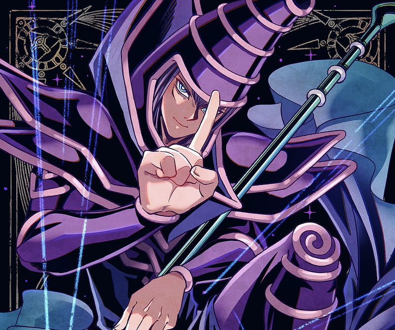 Yu-Gi-Oh!, Dark Magician (Yu-Gi-Oh!), HD wallpaper