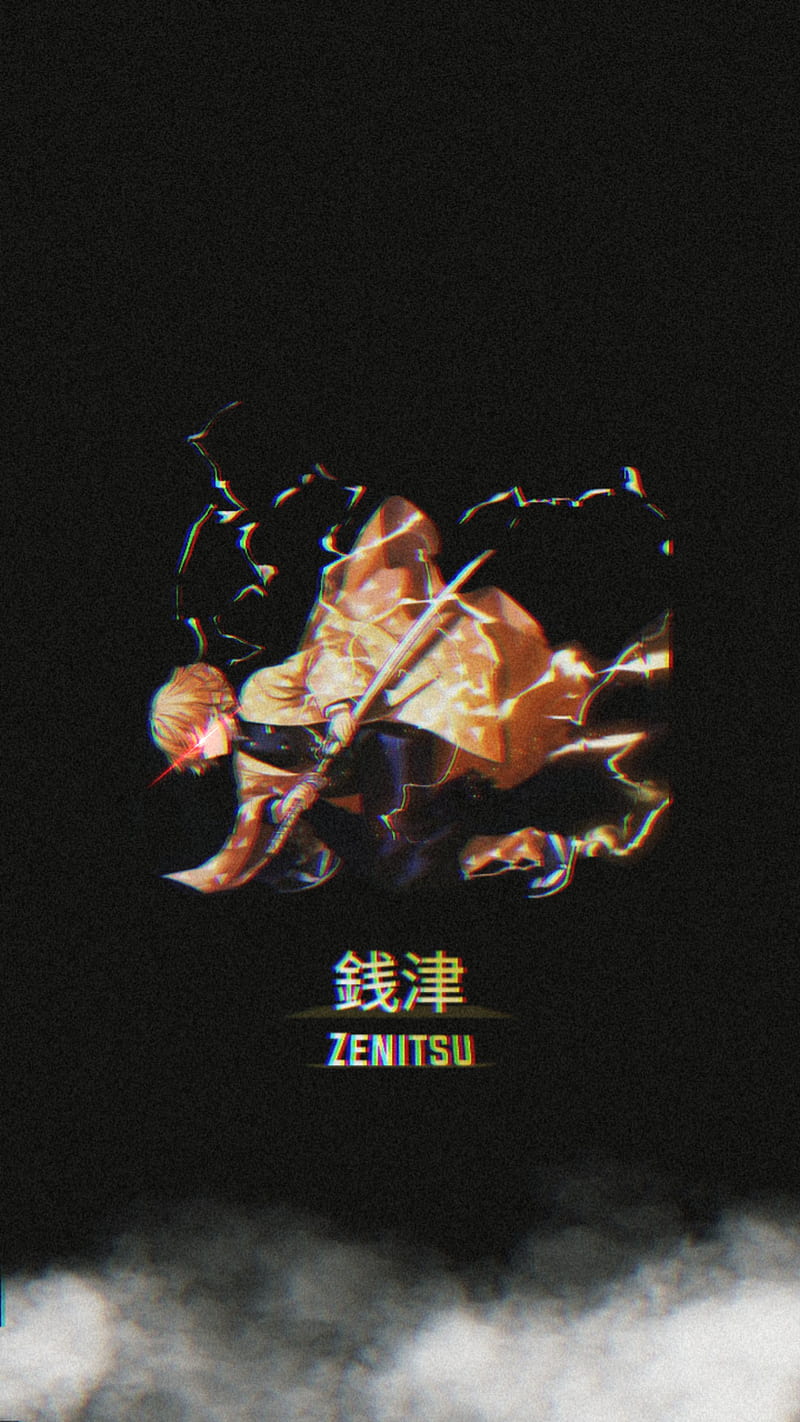 Zenitsu, anime, demon slayer, dragon ball, fortnite, fire, naruto, pokemon, tanjiro, HD phone wallpaper
