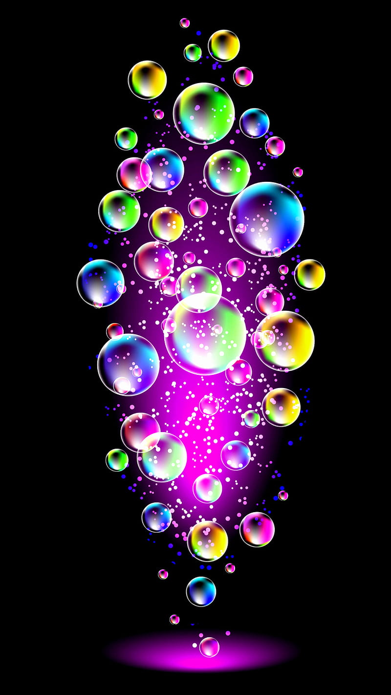 Burbujas, burbuja, color, colorido, Fondo de pantalla de teléfono HD |  Peakpx