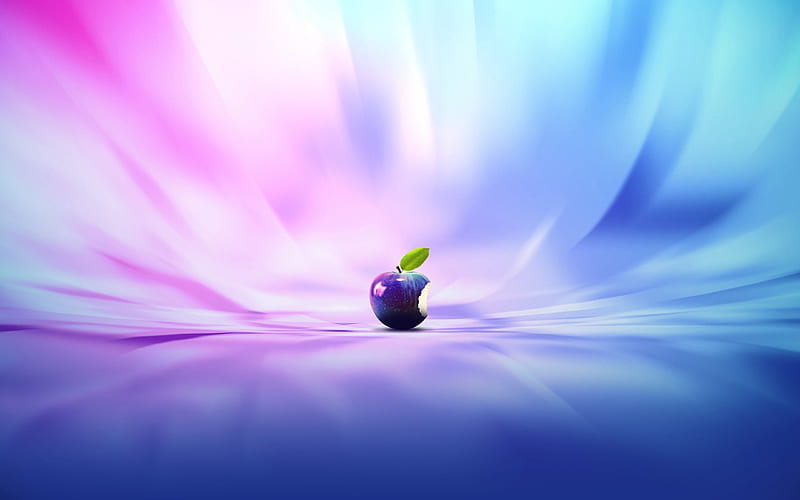 purple apple-Creative Design, HD wallpaper