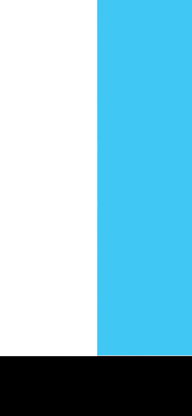 Half half colour , black, blue, white, HD phone wallpaper