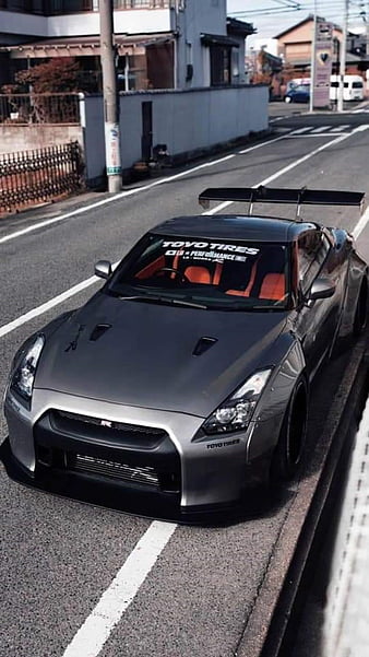 Nissan #Nissan #GT-R Dzhi ti By Liberty Walk Nissan GT-R By Liberty Walk #4K  #wallpaper #hdwallpaper…