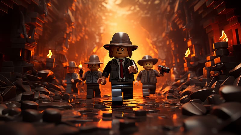 Roblox, LEGO, characters, HD wallpaper