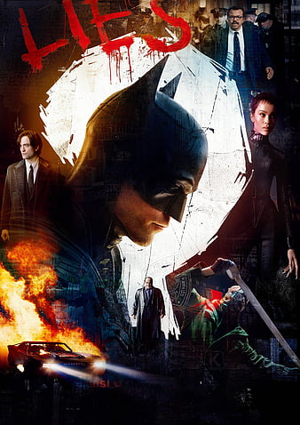 The Batman Movie 2022 Art 4K Wallpaper iPhone HD Phone #8391f