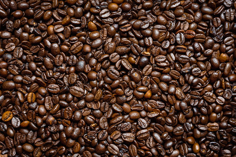 coffee beans, beans, coffee, brown, HD wallpaper
