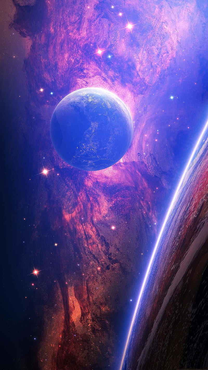 Colorful Space Digital Art Abstract Wallpapers - Wallpaper Cave