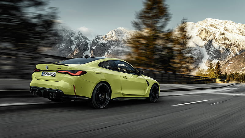 2021 BMW M4 Competition, 4-Series, Coupe, G82, Inline 6, Turbo, car, HD wallpaper