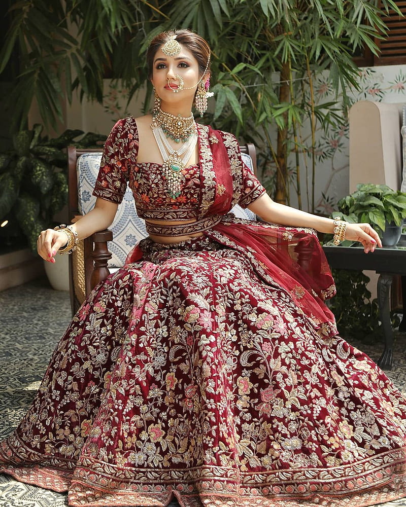 6 Fabulous Beautiful Designer Choli lehenga, Bridal Lehanga HD wallpaper |  Pxfuel