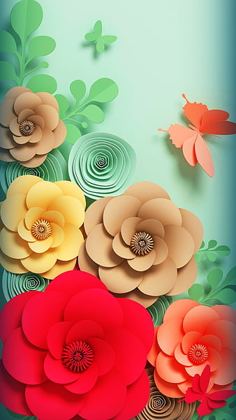 Vintage floral wallpaper seamless pattern Vector Image