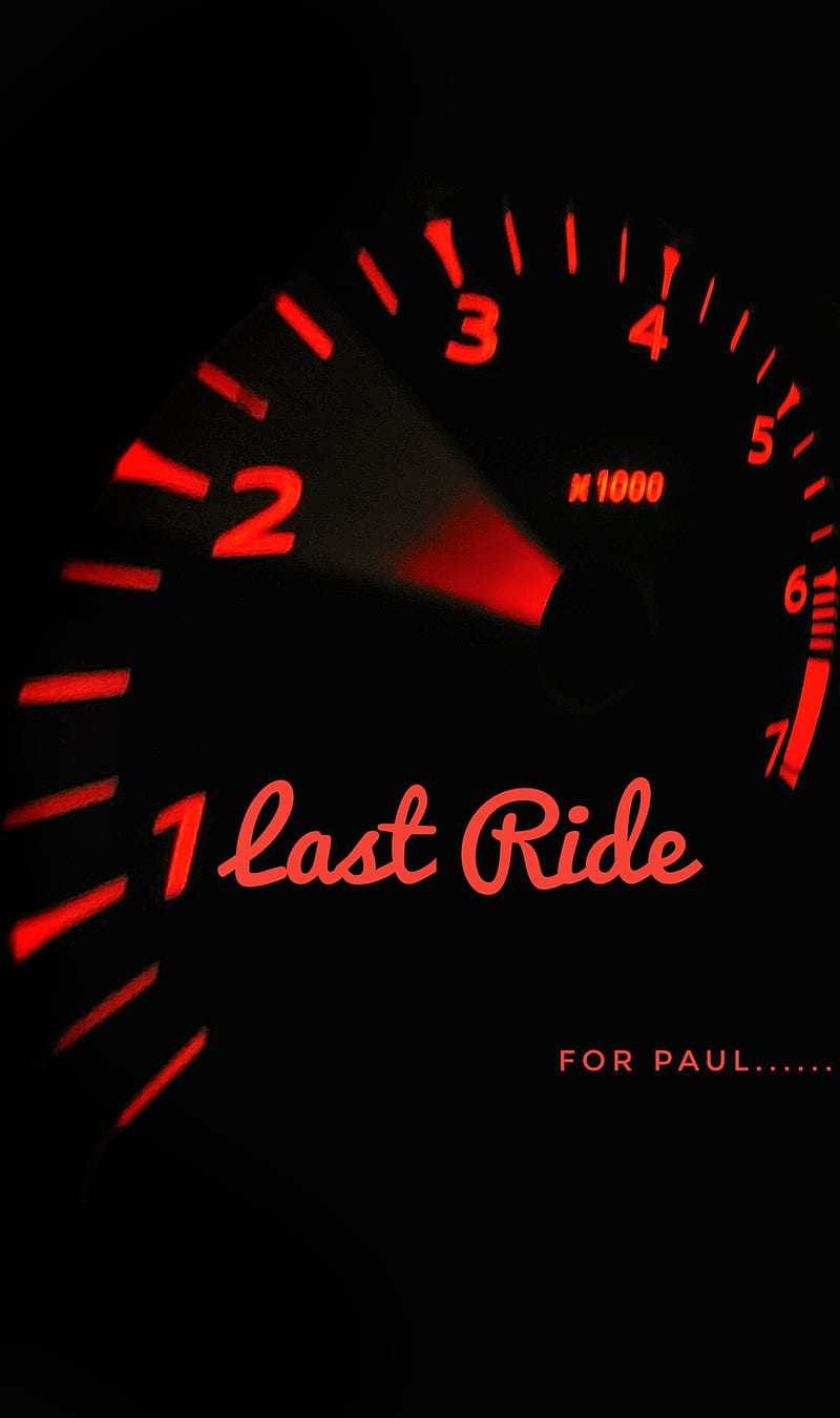 Onelastride for paul, car, fast, fast and furious, fnf, furious, hud, one last ride, paul walker, revs, speed, HD phone wallpaper