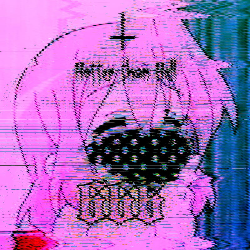 Phonk anime girl, pink, 666, cute, drift, HD phone wallpaper | Peakpx