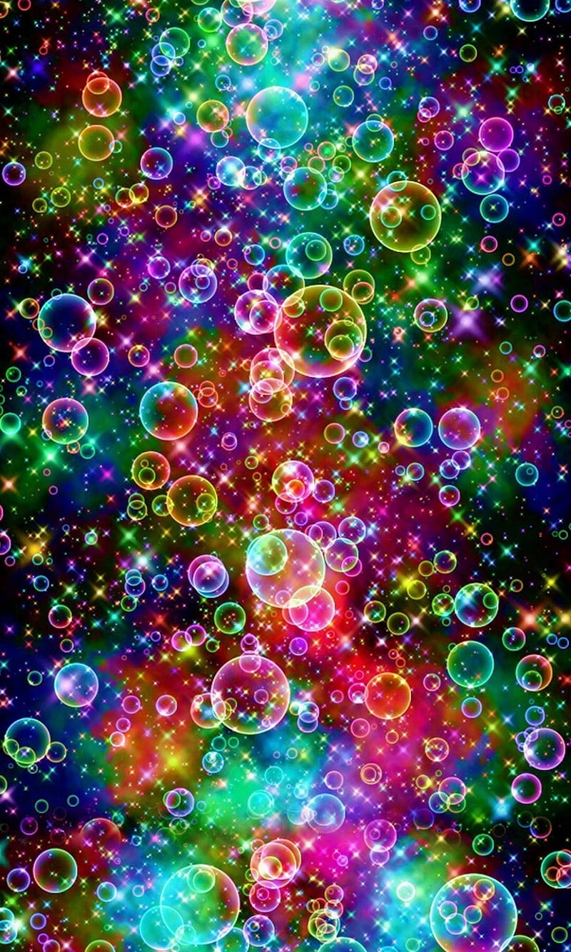 Milion burbujas, burbuja, color, colorido, arco iris, Fondo de pantalla de  teléfono HD | Peakpx