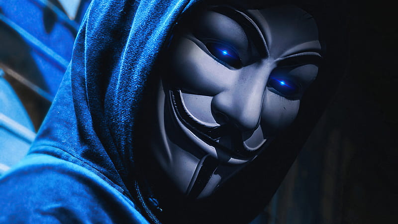Anonymus Guy White Mask , anonymus, mask, graphy, HD wallpaper