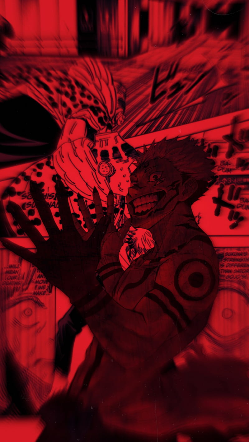 Sukuna Jujutsu Kaisen Anime Wallpaper iPhone Phone 4K #6330e