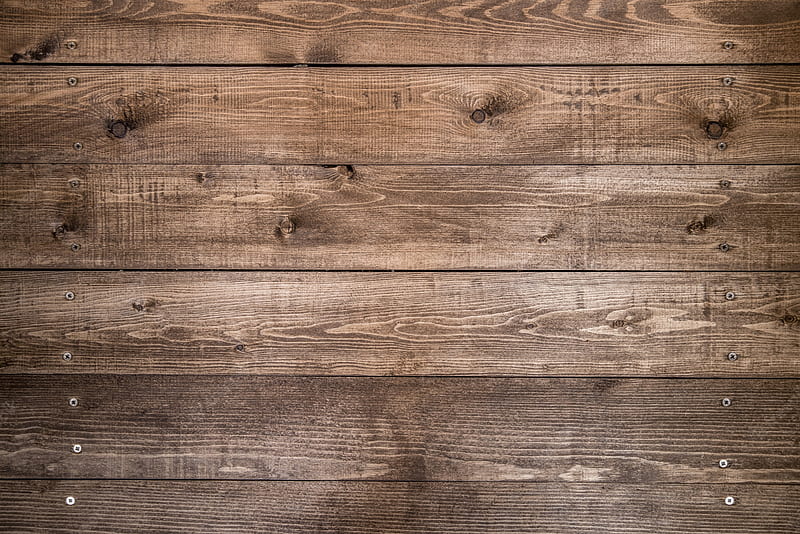 Premium . Old brown wood background made of dark natural wood in grunge  style. natural raw planed