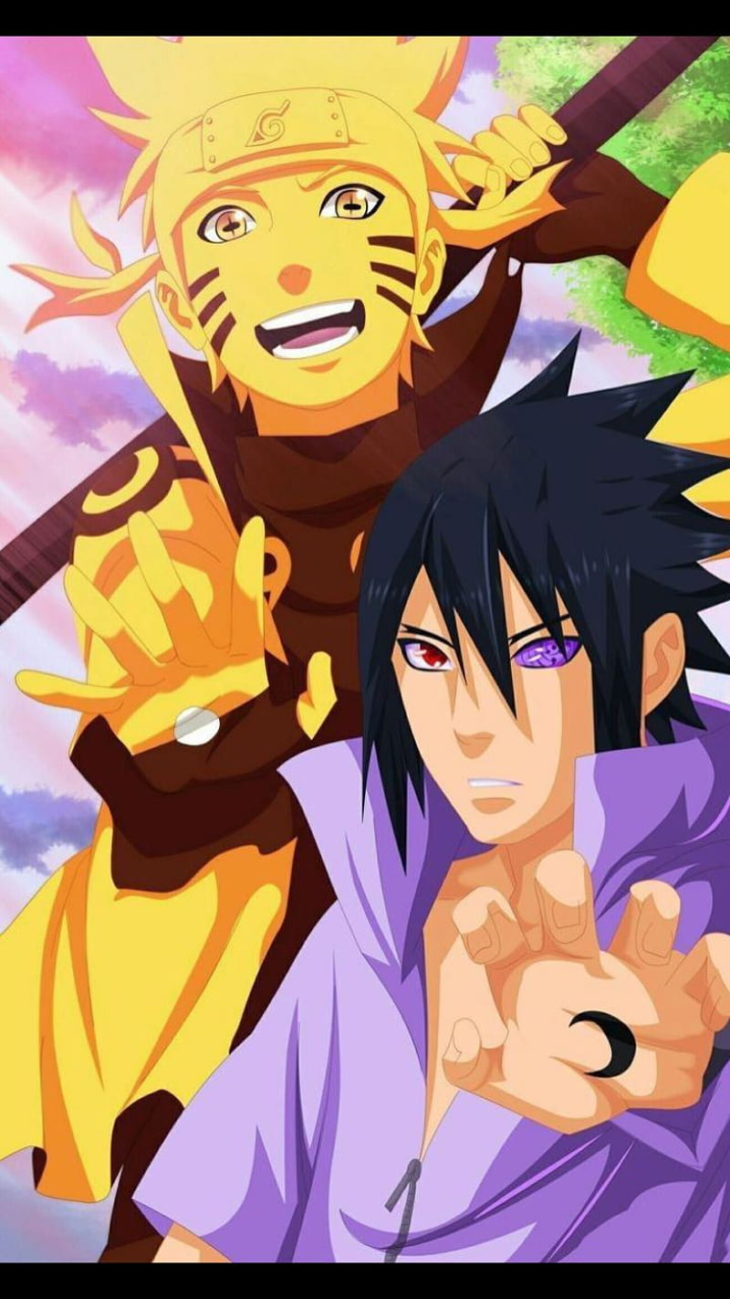 Naruto and sasuke, naruot, HD phone wallpaper | Peakpx