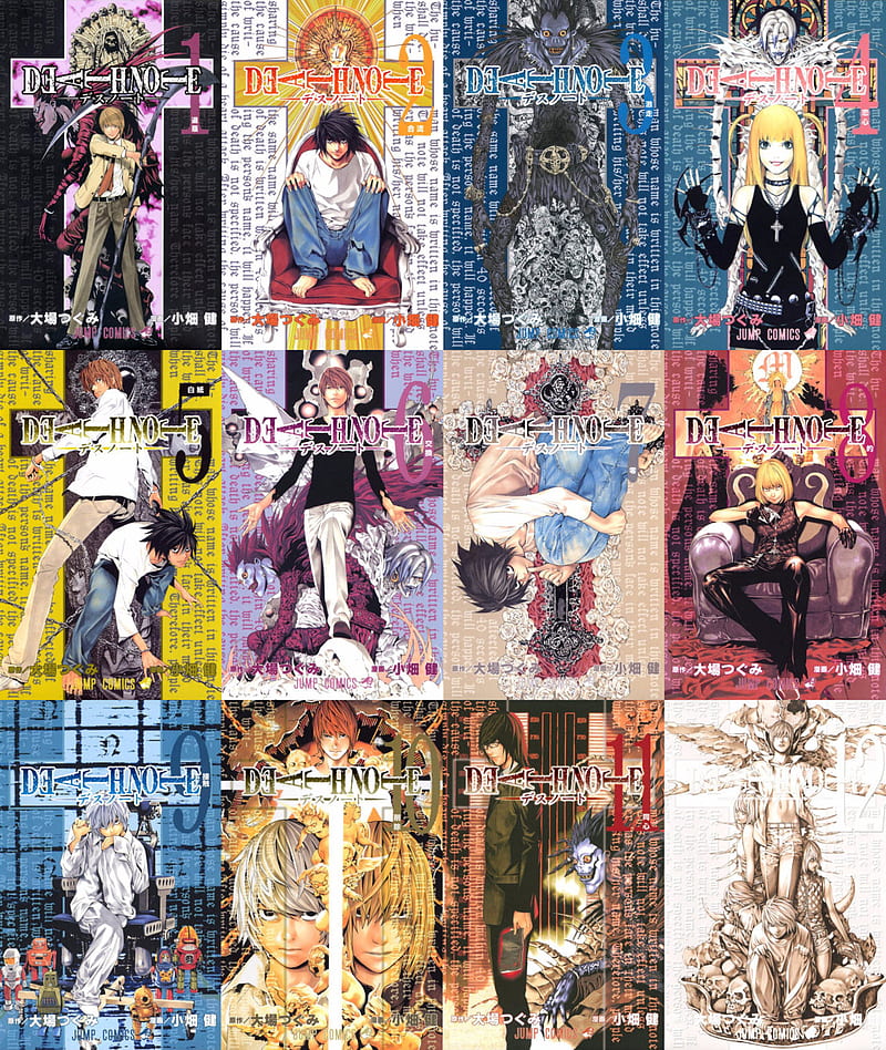 DeathNote-Covers, anime, cover, death, deathnote, kira, light, manga, misa,  note, HD phone wallpaper | Peakpx