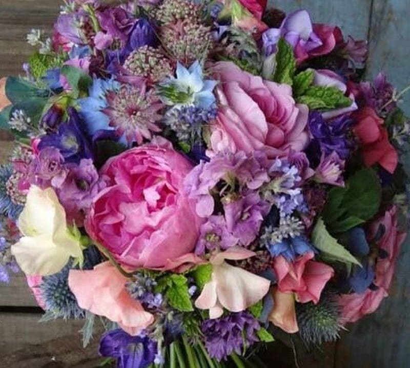 Wedding Bouquet, colorful, bouquet, flowers, nature, wedding, HD ...