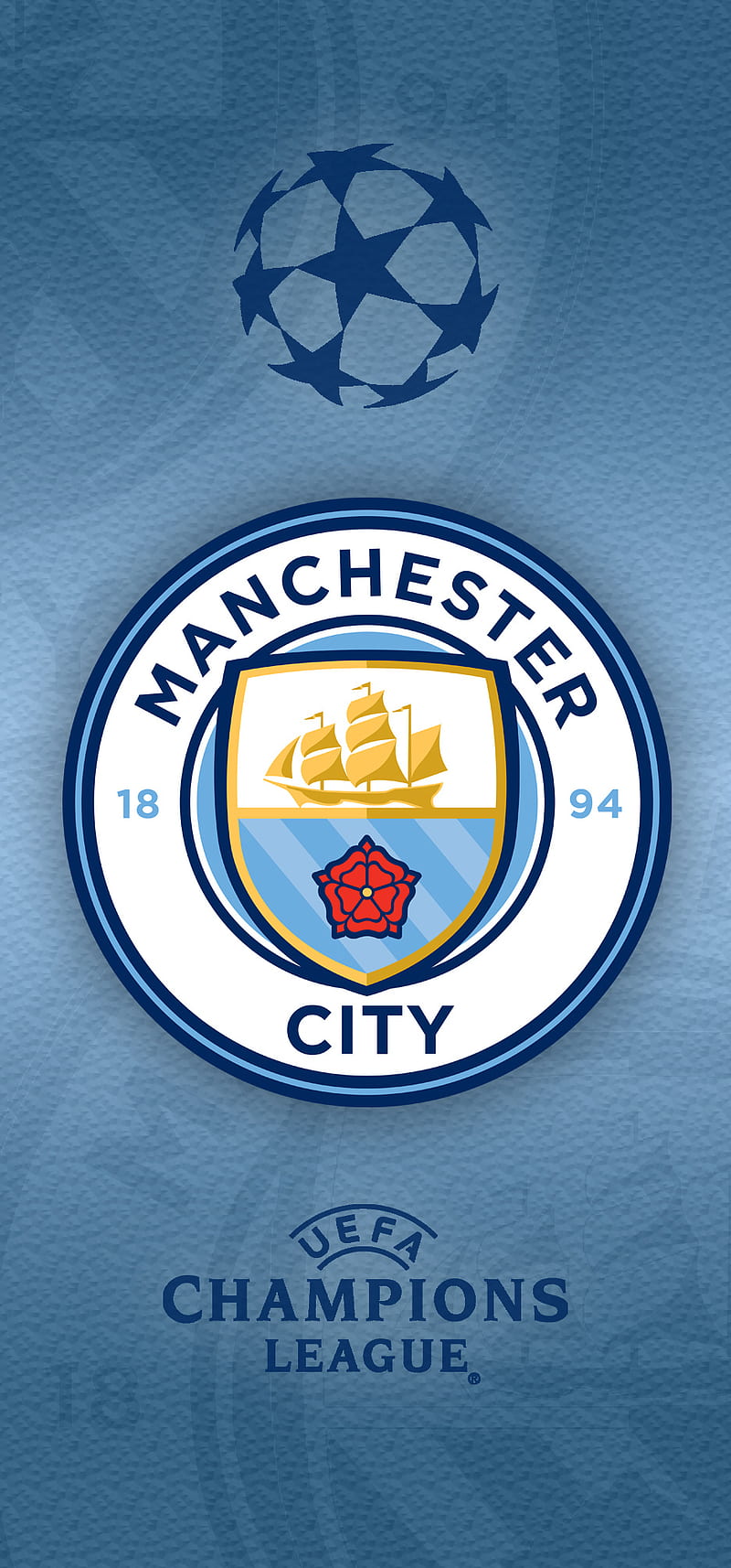 MANCHESTER CITY, blue, champions league, foot, football, HD phone wallpaper
