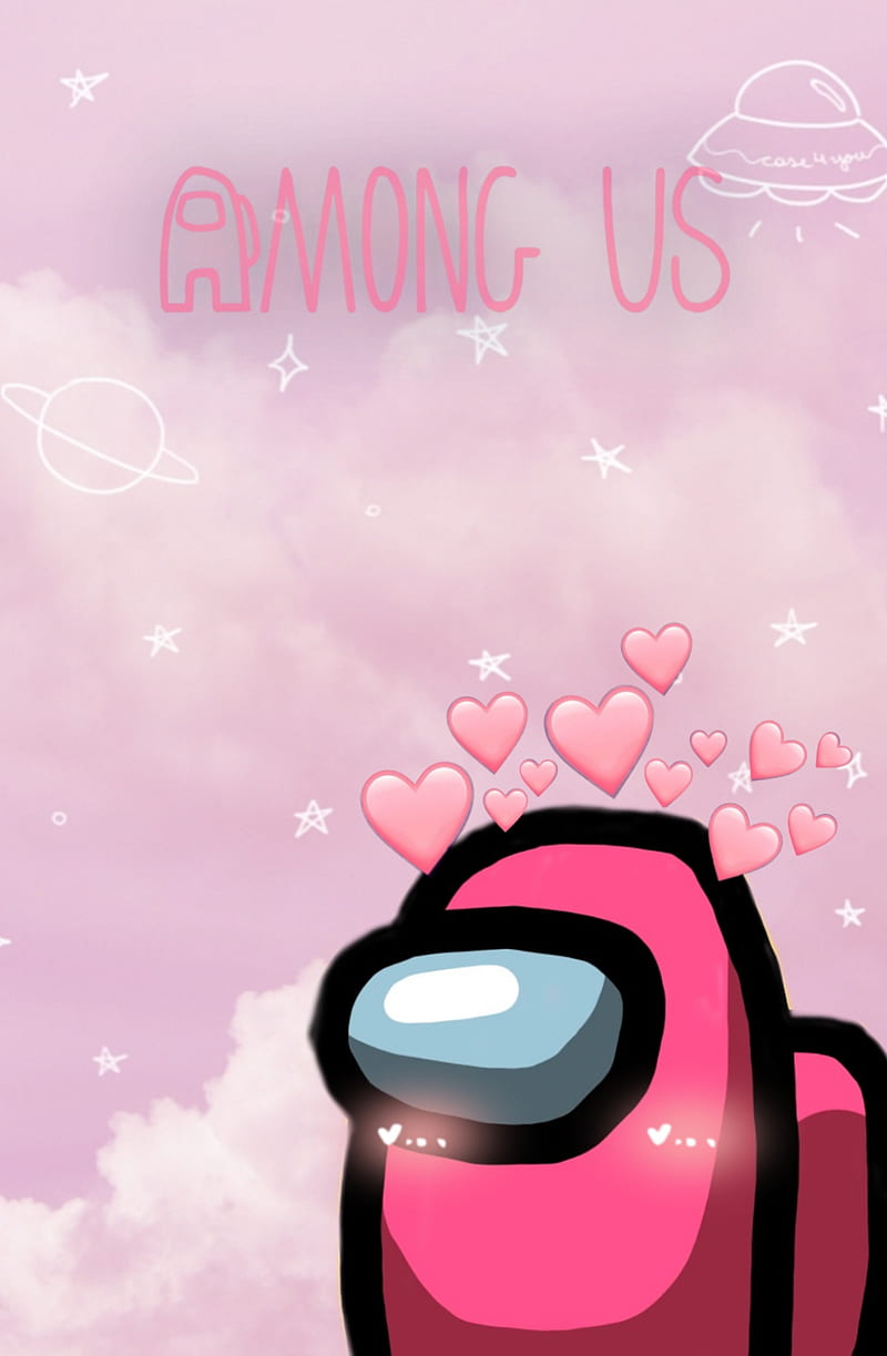 Pink amoung us, amoung us, gaming, HD phone wallpaper | Peakpx