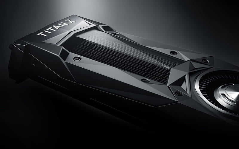 Nvidia Titan Xp, New graphics card, new technologies, Nvidia, HD wallpaper
