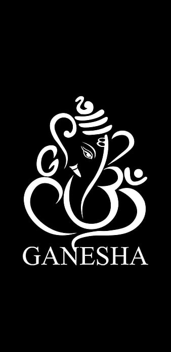Ganpati Bappa - Black and White Poster by Anjuna Sainath - Fine Art America