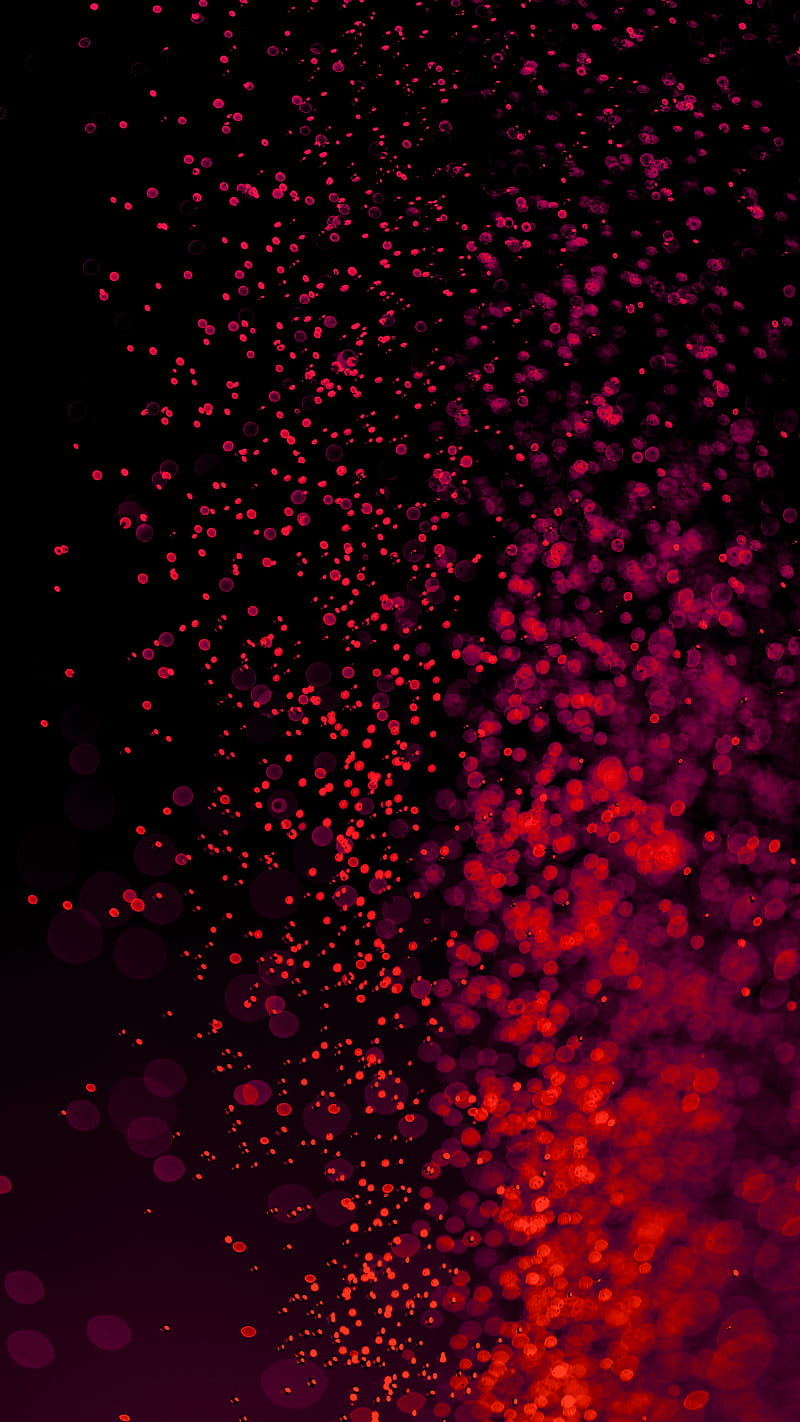 Spash of Red, The, amoled, black, colorful, dots, drops, oled, sparkle,  vibrant, HD phone wallpaper | Peakpx