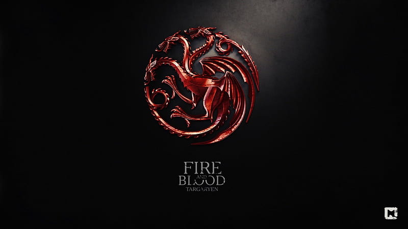 Game of Thrones - House Targaryen, house, westeros, show, fantasy, tv show, tv series, SkyPhoenixX1, George R R Martin, Targaryen, GoT, essos, HBO, a song of ice and fire, Game of Thrones, tv, medieval, entertainment, HD wallpaper