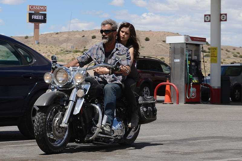 Blood Father, motorcycle, father, blood, daughter, HD wallpaper