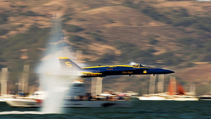supersonic angel~~ takes your breath away to see it. , aircraft, jet, blue, angels, HD wallpaper
