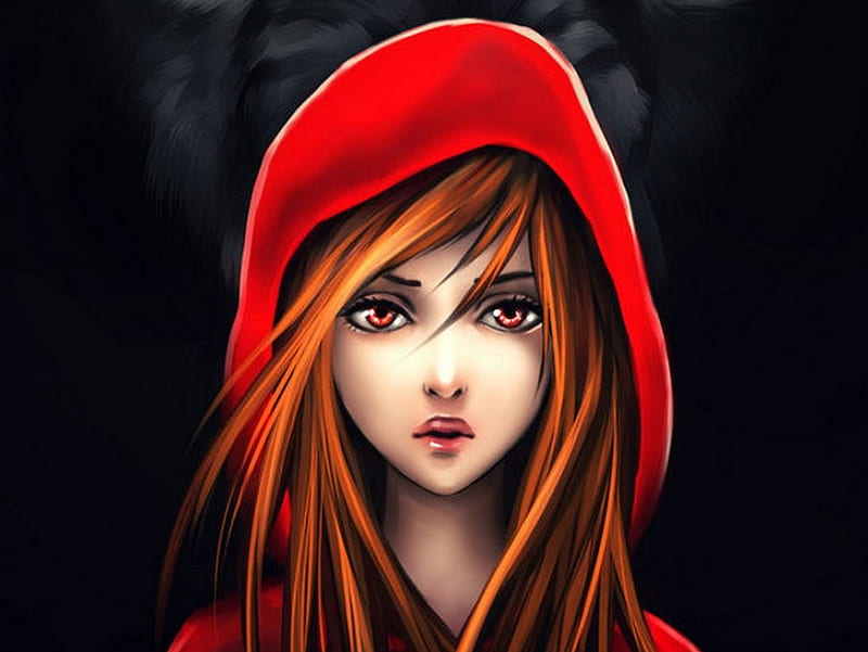Red Riding Hood, Fairy, bad, wolf, tale, HD wallpaper