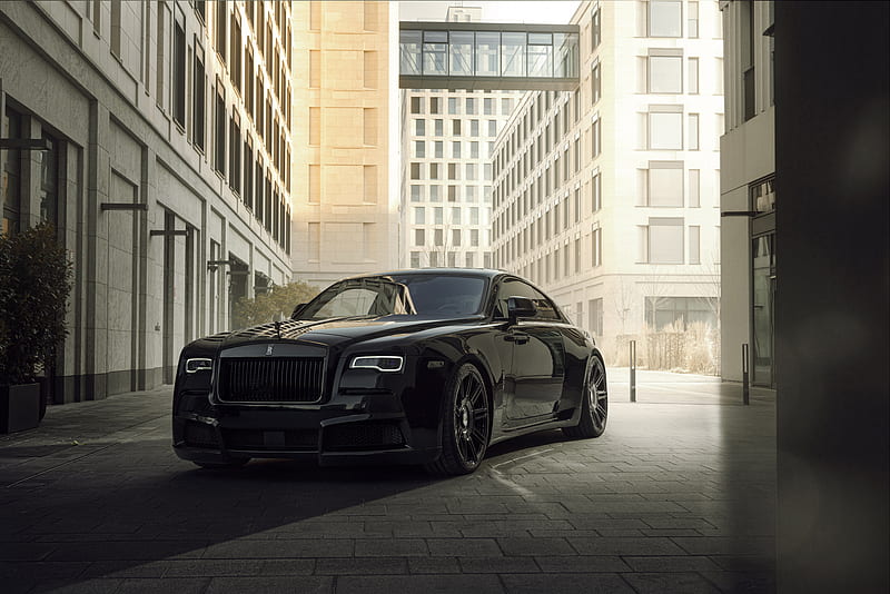 Spofecs Rolls Royce Black Badge Wraith, rolls-royce-wraith, rolls-royce, carros, 2021-cars, HD wallpaper