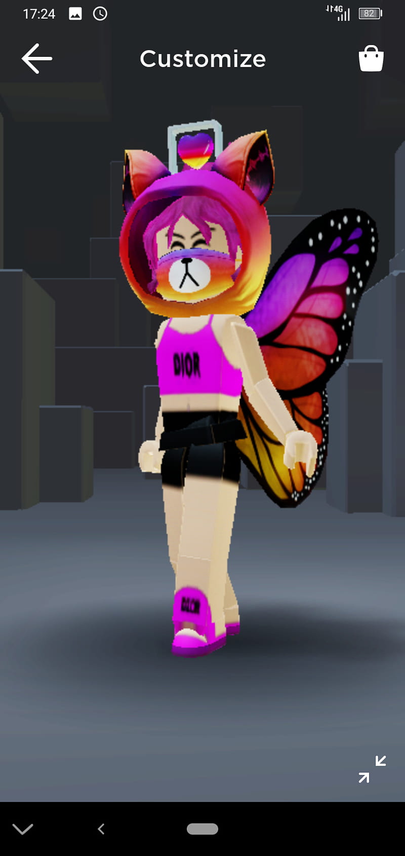 Roblox butterflygirl, mariposa, guay, niña, Fondo de pantalla de teléfono HD | Peakpx