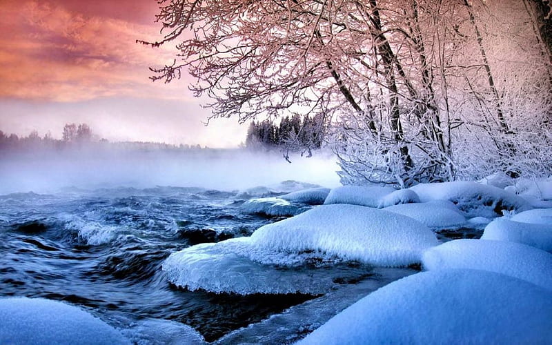 Winter vibes aesthetic snow laptop wallpapers collage