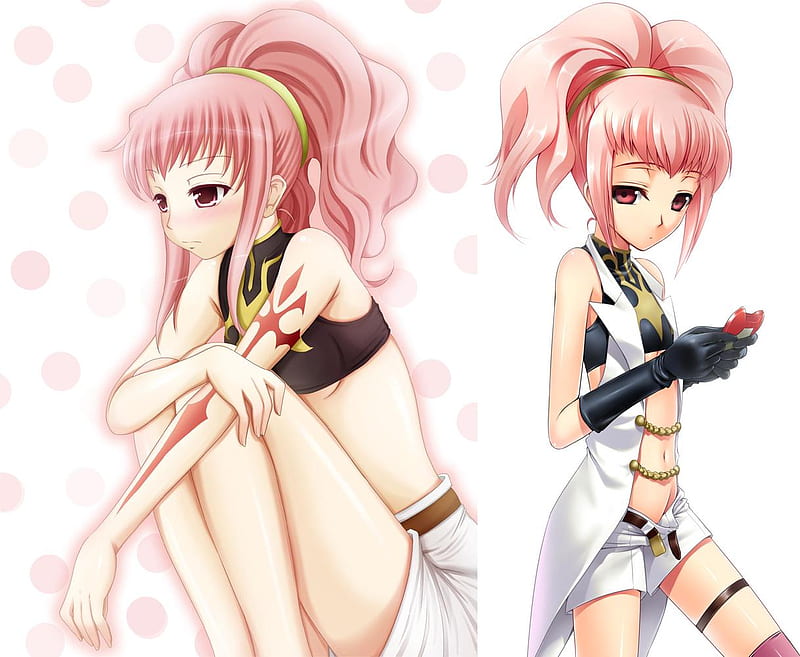 Anya Alstreim Code Geass White Pink Hair Anime Hd Wallpaper Peakpx