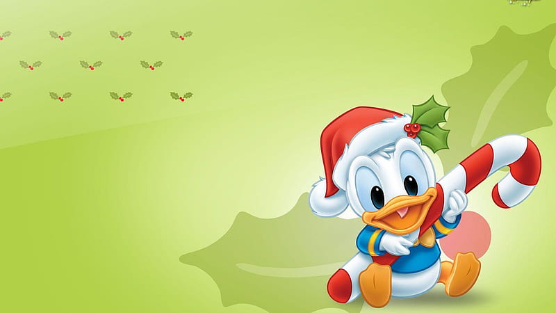 Cute Disney Baby Donald Duck Cartoon, HD wallpaper