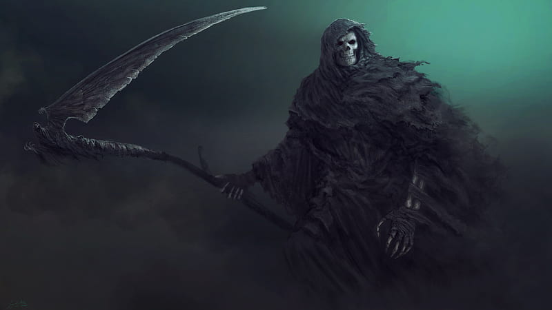 dark, Grim Reaper, HD wallpaper