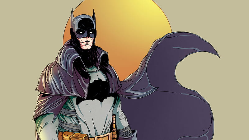 Batman Gotham By Gaslight, batman, superheroes, artwork, behance, HD wallpaper