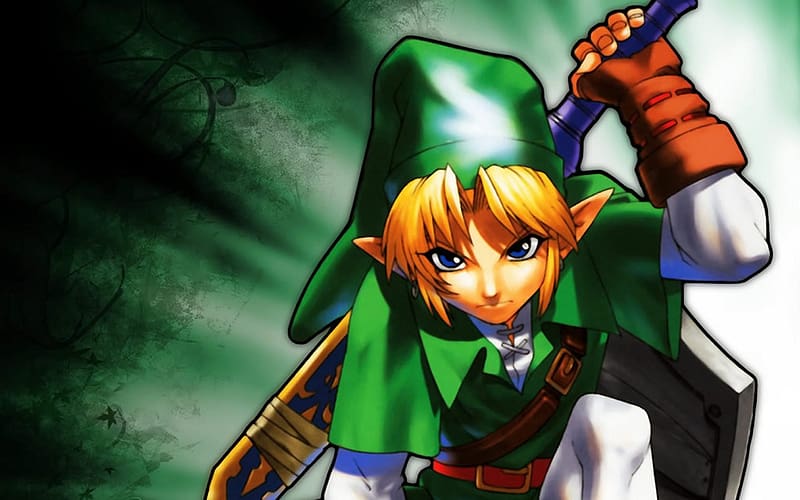 Link Portrait - Legend of Zelda: Ocarina of Time Official Nintendo