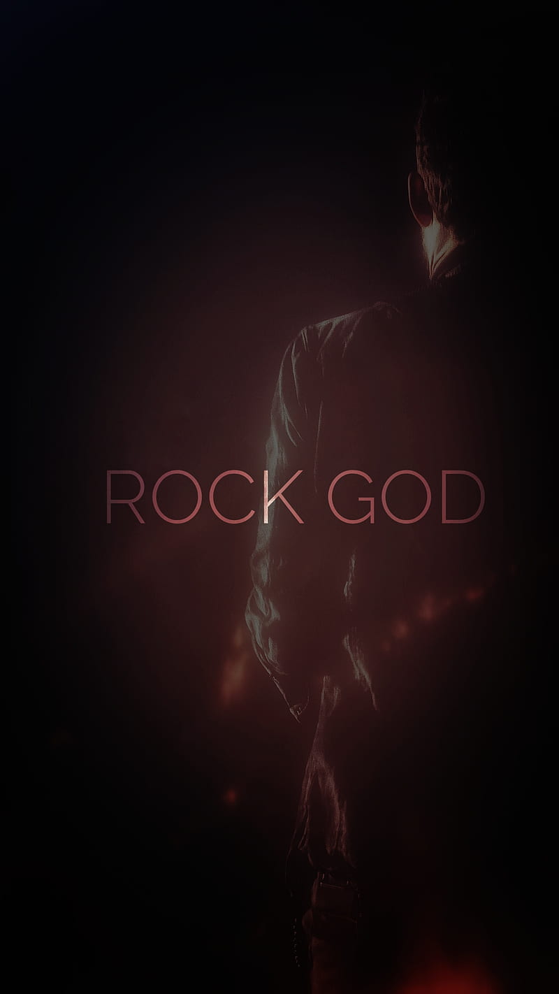 Rock God, chuck shurley, louden swain, music, red, rob benedict, spn, spnfamily, supernatural, HD phone wallpaper