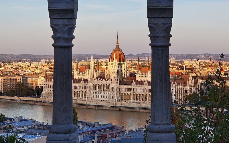 Cities, Hungary, Budapest, , Hungarian Parliament Building, HD wallpaper