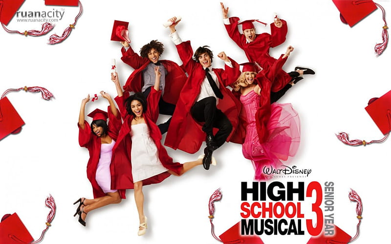 High School Musical 3 Senior Year, School, Year, High, Musical, 3, Senior, HD wallpaper