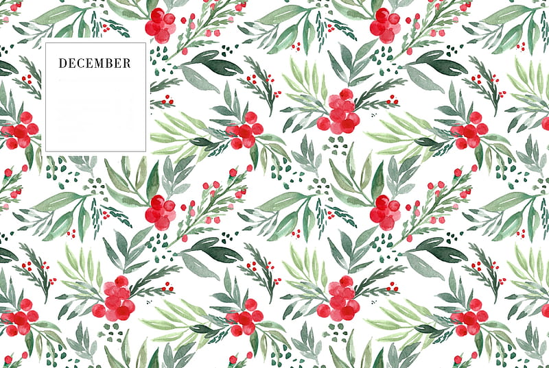 Texture, paper, card, red, pattern, christmas, craciun, december, mistletoe, calendar, green, HD wallpaper